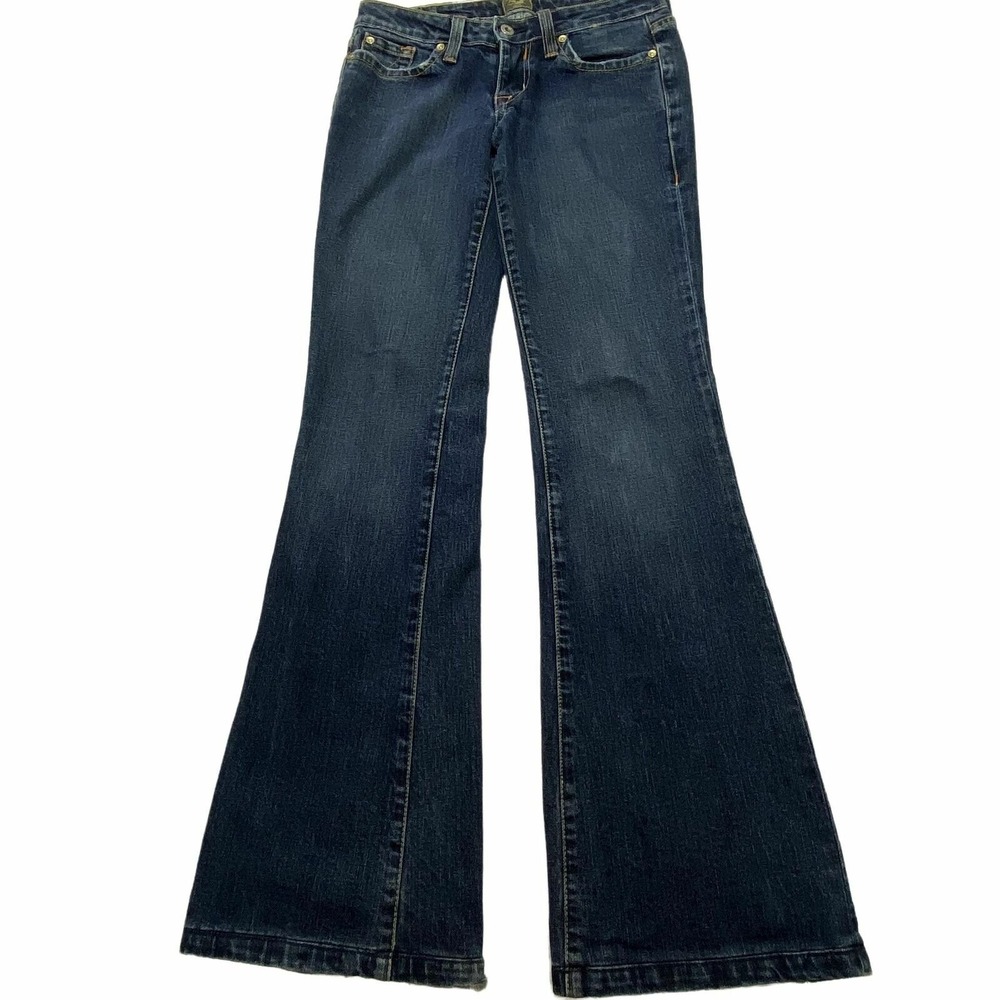Kasil relaxed fit bootcut leg Women's size 27 dark blue denim  jeans
